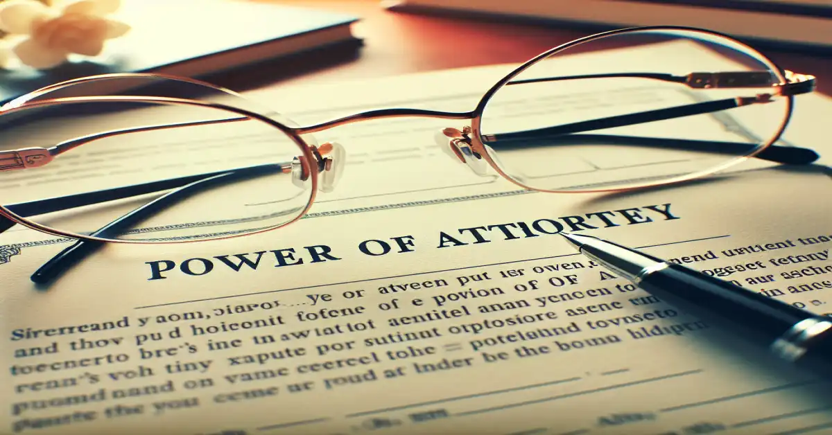 power of attorney finance