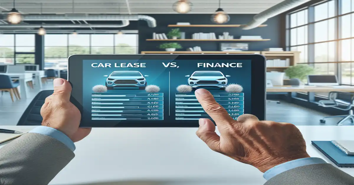 lease or finance a car