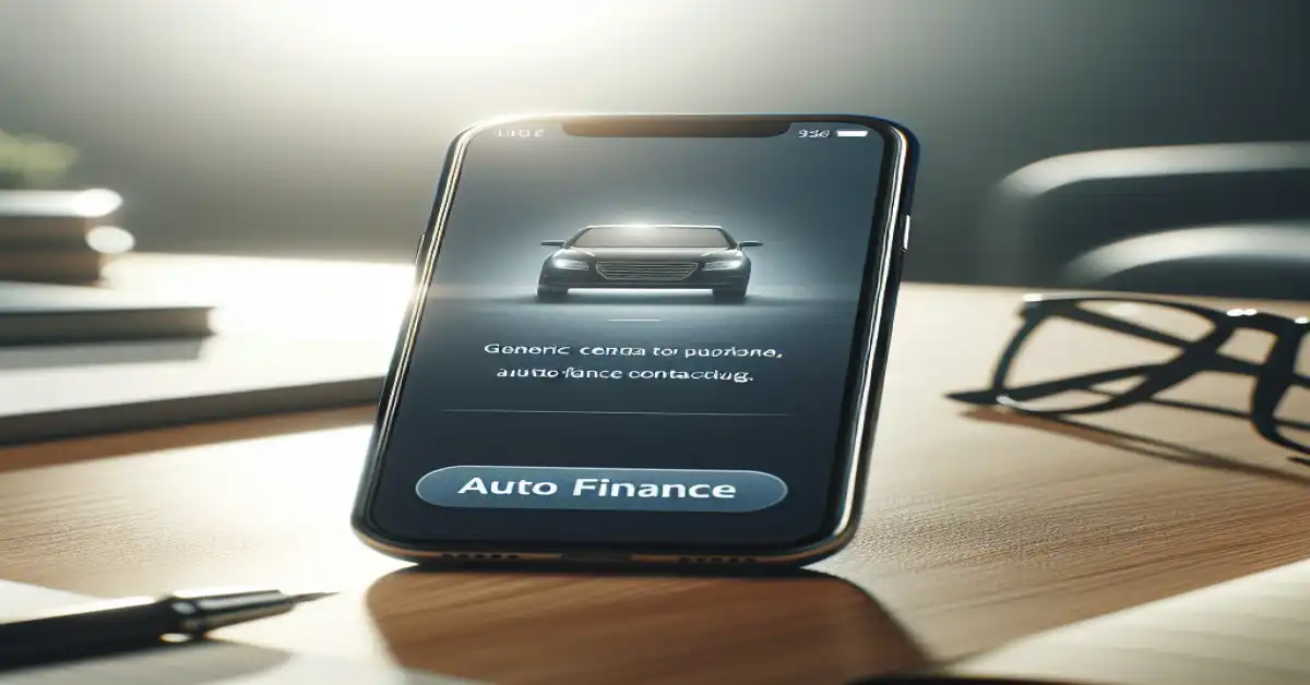 td auto finance phone number