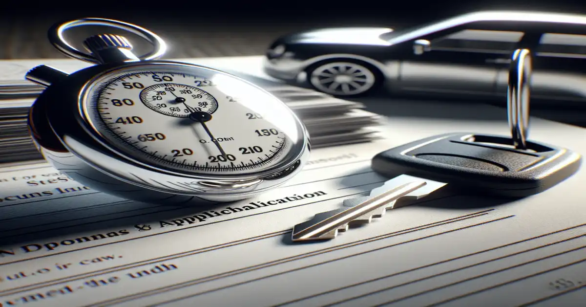 how long does car loan approval take